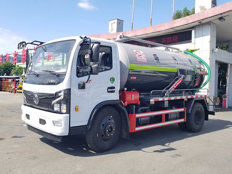 中洁牌XZL5120GXW6型吸污车
