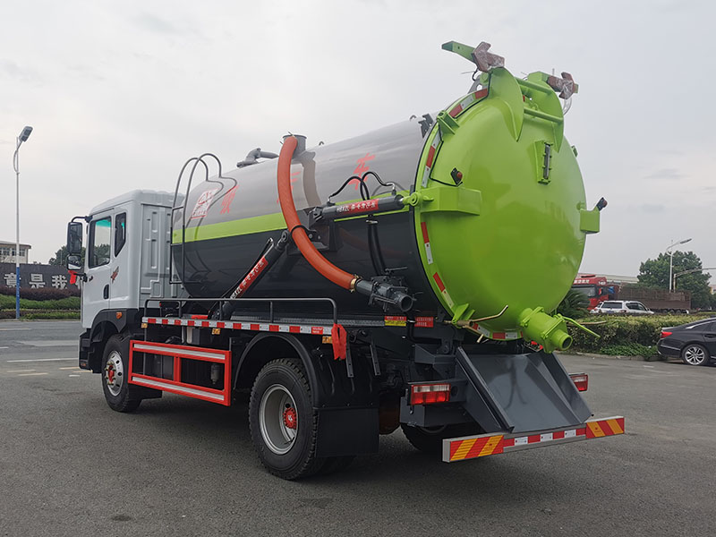 中洁牌XZL5160GXW6型吸污车