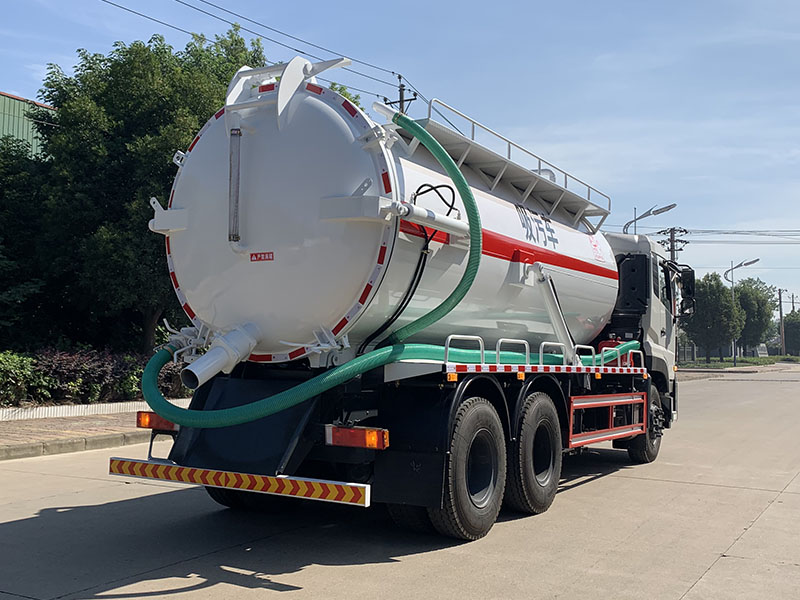 中洁牌XZL5255GXW6型吸污车