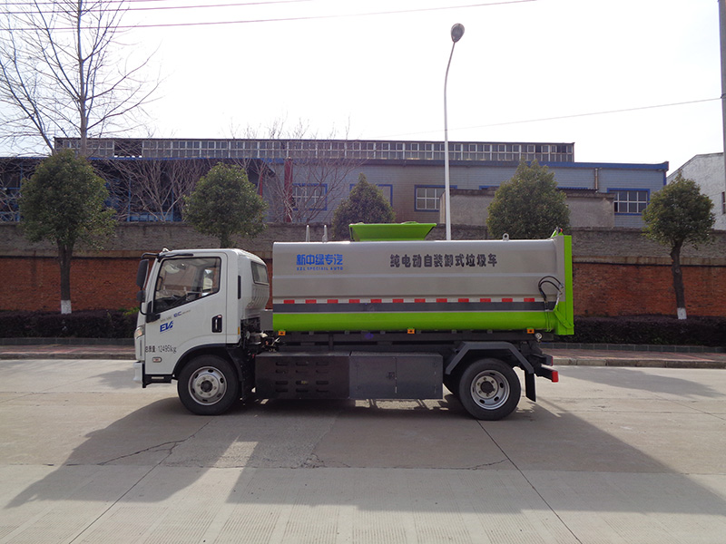 XZL5125ZZZBEV型纯电动自装卸式垃圾车